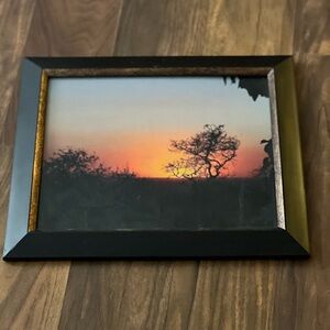 Sunset Landscape Framed Wall Art